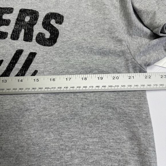 Cheers Y'all Graphic T-Shirt Light Gray Size Large Short Sleeve Gildan Heavy - Picture 3 of 9